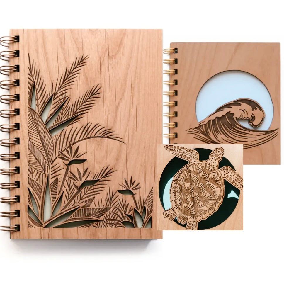 Eco-Friendly Wooden Journals