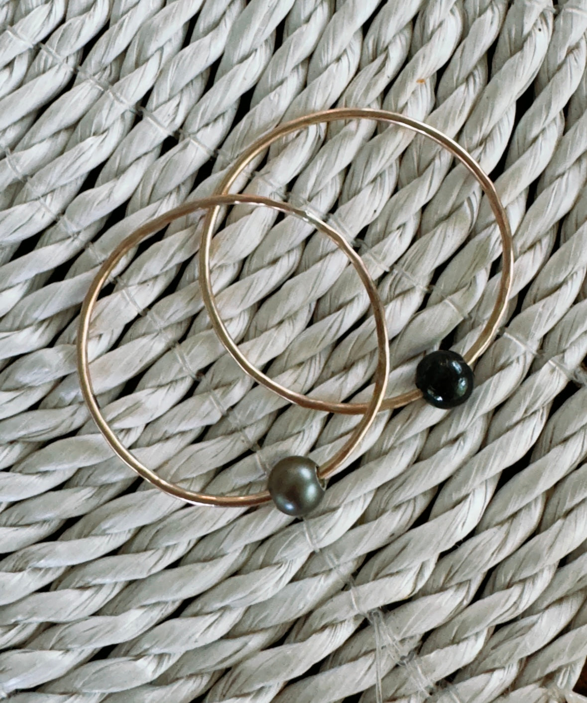 Baby Bangles | Tahitian Pearl