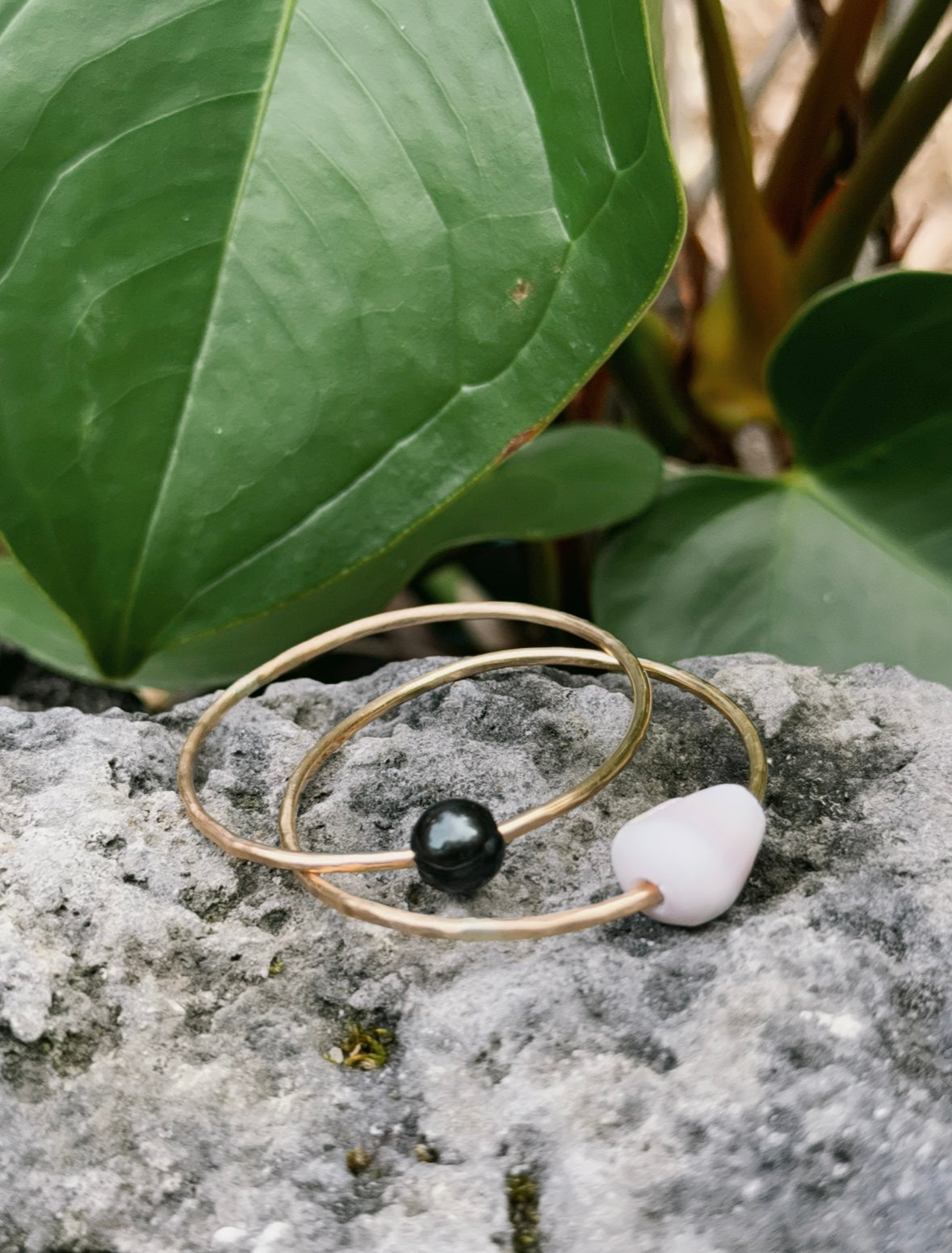Baby Bangles | Tahitian Pearl