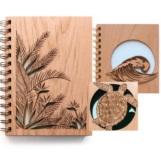 Eco-Friendly Wooden Journals