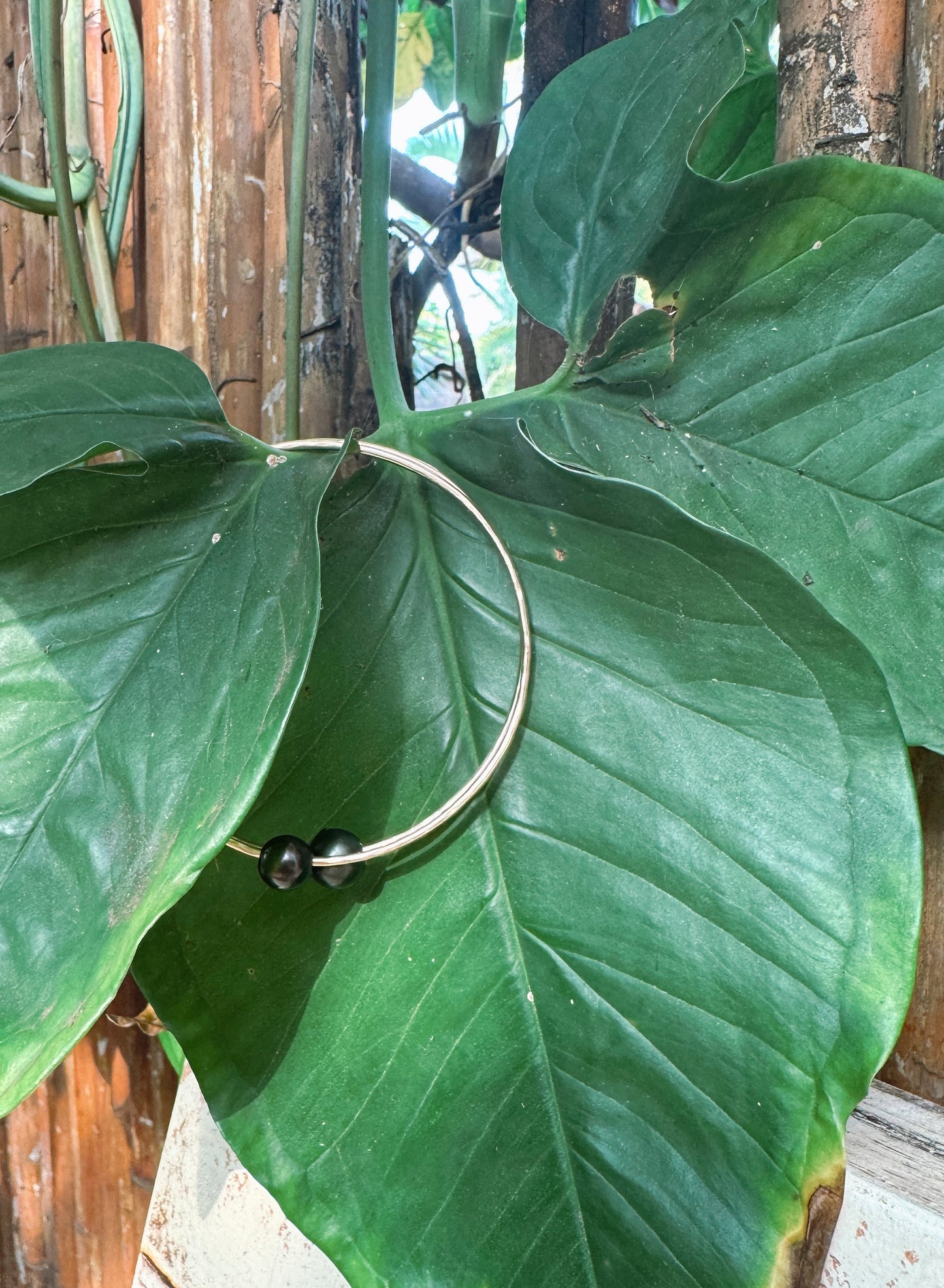 TAHITI Tahitian Pearl Bangle Bracelet