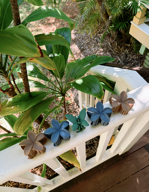 Premium Matte Island Hair Clips