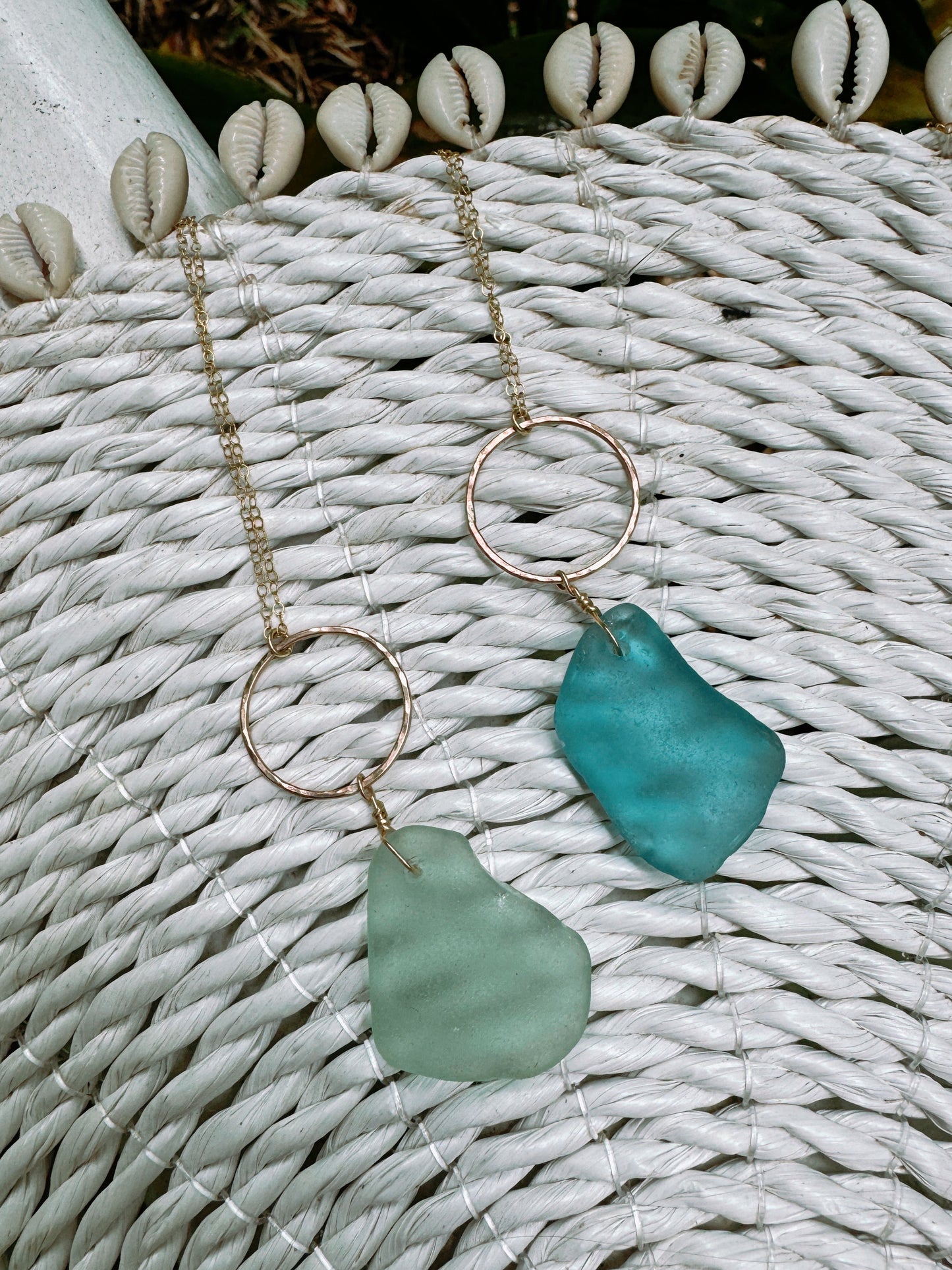 Infinite Chic Sea Foam Necklace - Extra Length